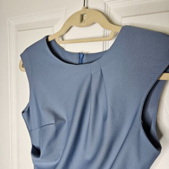 RINASCIMENTO Dress in blue grey color Size S Made in Italy - Picture 7 of 15